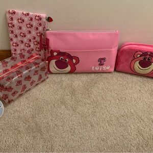 NWT Disney Lotso Makeup 4pc Set